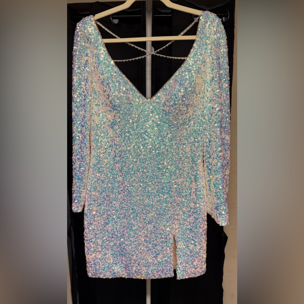 Clarisse Elegant sequence Dress